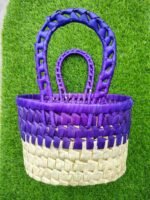 "Vibrant Handwoven Palm Baskets – Eco-Friendly & Stylish" - Image 3