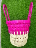 "Vibrant Handwoven Palm Baskets – Eco-Friendly & Stylish" - Image 5