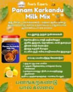 Panam Karkandu Milk Mix – Palm Candy, Pepper & Turmeric Health Drink Powder - Image 2