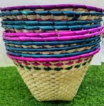 Handwoven Eco-Friendly Palm Leaf Baskets | பனை ஓலை கூடை - Image 2