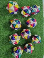 Handwoven Palm Leaf Puzzle Ball – Eco-Friendly Handmade Fidget Toy