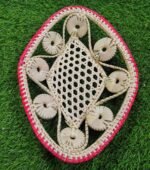 Diamond Shape Palm Leaf Pooja Plate