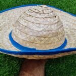 Handcrafted Palm Leaf Sun Hat / Traditional Palm Leaf Hat