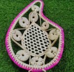 Mango Shape Palm Leaf Fruit Plate