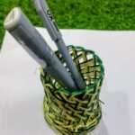 Palm Leaf Pen Stand